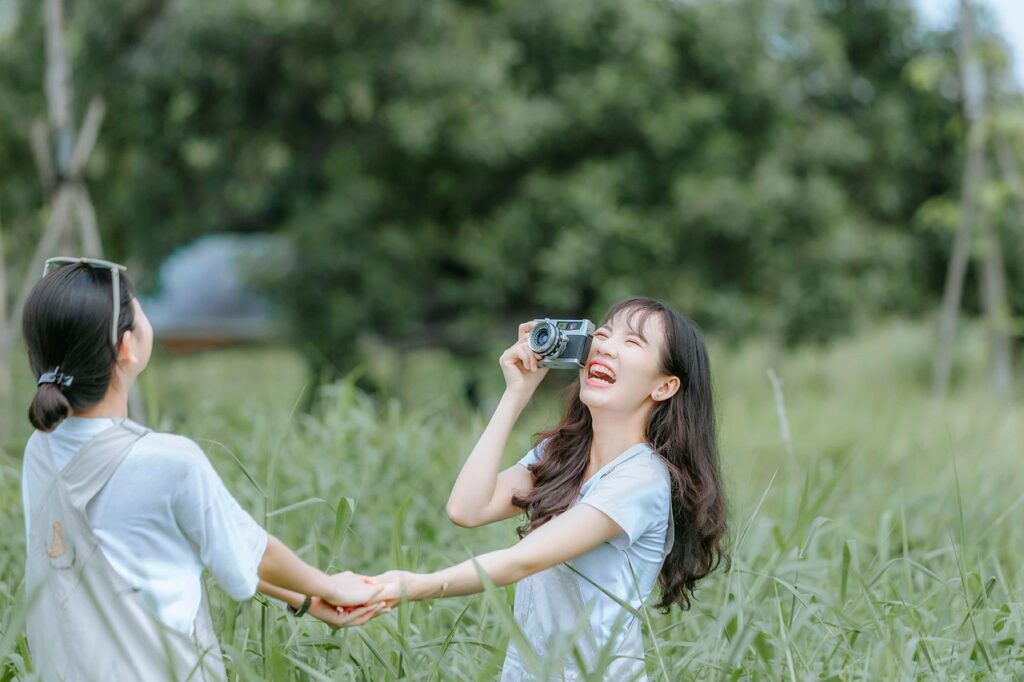 健康的で自信に満ちた女性