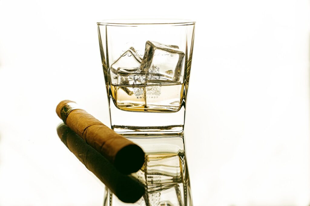 アルコールやタバコのイメージ